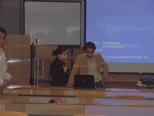 En el CIICAP de la UAEM en Cuernavaca, Morelos, México, en el Diplomado sobre Archivística.